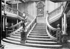 Titanic's staircase